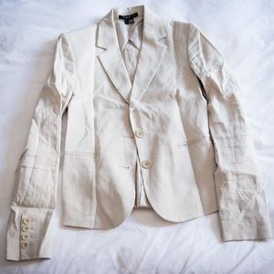 Theory linen blazer, size 0